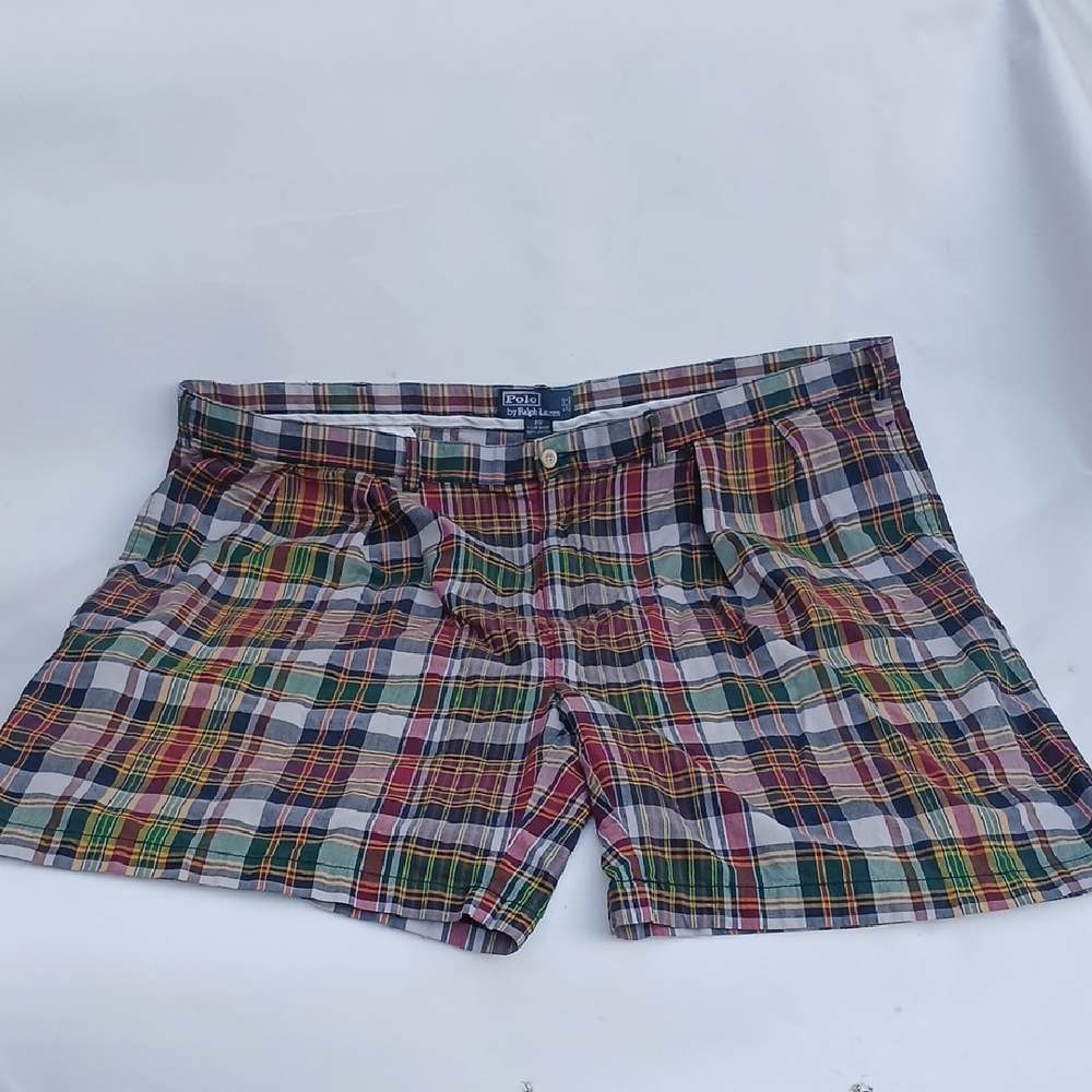 Polo by Ralph Lauren Red and Green Bermudas
